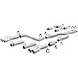 19367 Cat-Back Exhaust System, Made of Stainless Steel, Competition Series