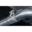 19476 Muffler-Delete Exhaust System, Made of Stainless Steel, D-Fit Series