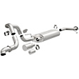 19546 Cat-Back Exhaust System, 4.0L, 6Cyl, Made of Stainless Steel, Overland Series
