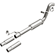 19572 Cat-Back Exhaust System, Made of Stainless Steel, D-Fit Series