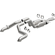19582 Cat-Back Exhaust System, 6.4L, 8Cyl, Made of Stainless Steel, Rock Crawler Series