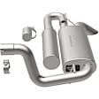 19620 Axle-Back Exhaust System, Made of Stainless Steel, Overland Series