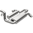 19620 Axle-Back Exhaust System, Made of Stainless Steel, Overland Series
