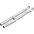 19644 Muffler-Delete Exhaust System, 5.0L, 8Cyl, Made of Stainless Steel, D-Fit Series