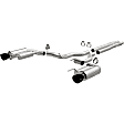 19645 Cat-Back Exhaust System, 5.0L, 8Cyl, Made of Stainless Steel, Competition Series