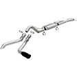 19663 Cat-Back Exhaust System, 2.7L, 6Cyl, Made of Stainless Steel, Overland Series