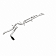 19663 Cat-Back Exhaust System, 2.7L, 6Cyl, Made of Stainless Steel, Overland Series