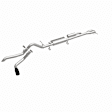 19663 Cat-Back Exhaust System, 2.7L, 6Cyl, Made of Stainless Steel, Overland Series