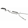 19677 Cat-Back Exhaust System, 3.4L, 6Cyl, Made of Stainless Steel, Overland Series