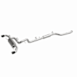 19702 Cat-Back Exhaust System, 3.0L, 6Cyl, Made of Stainless Steel, Overland Series