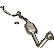 23635 Driver Side Catalytic Converter, 3.5L, 6Cyl, Federal EPA Standard, 46-State Legal (Cannot ship to CA, CO, NY or ME), HM Grade Series, Direct Fit