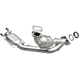 24233 Front Catalytic Converter, 3.5L, 6Cyl, Federal EPA Standard, 46-State Legal (Cannot ship to CA, CO, NY or ME), HM Grade Series