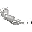 24233 Front Catalytic Converter, 3.5L, 6Cyl, Federal EPA Standard, 46-State Legal (Cannot ship to CA, CO, NY or ME), HM Grade Series
