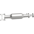 24371 Catalytic Converter, 2.4L, 4Cyl, Federal EPA Standard, 46-State Legal (Cannot ship to CA, CO, NY or ME), HM Grade Series, Direct Fit