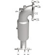 280152 Catalytic Converter, 2.0L, 4Cyl, Federal EPA Standard, 46-State Legal (Cannot ship to CA, CO, NY or ME), OEM Grade Series, Direct Fit