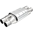 338008 No Returns Accepted - Rear Catalytic Converter, CARB and Federal EPA Standards, 50-state Legal, Semi-Universal (Welding Required)