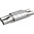 338008 No Returns Accepted - Rear Catalytic Converter, CARB and Federal EPA Standards, 50-state Legal, Semi-Universal (Welding Required)