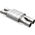 338008 No Returns Accepted - Rear Catalytic Converter, CARB and Federal EPA Standards, 50-state Legal, Semi-Universal (Welding Required)