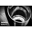 35105 Exhaust Tip - Polished, Stainless Steel, Single, Universal, Sold individually
