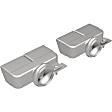 35221 Exhaust Tip - Polished, Stainless Steel, Dual, Direct Fit, Set of 2