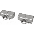 35221 Exhaust Tip - Polished, Stainless Steel, Dual, Direct Fit, Set of 2