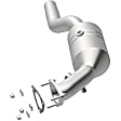 444066 Catalytic Converter, Stainless Steel, Sold Individually, CARB and Federal EPA Standards, Direct Fit