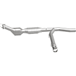 447132 Passenger Side Catalytic Converter, 4.2L, 6Cyl, CARB and Federal EPA Standards, 50-state Legal, RWD, California Series, Direct Fit
