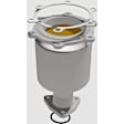 447194 Front, Driver Side Catalytic Converter, 3.5L, 6Cyl, CARB and Federal EPA Standards, 50-state Legal, California Series, Direct Fit