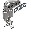 452013 Catalytic Converter, Stainless Steel, Manifold Converter, Sold Individually, CARB and Federal EPA Standards, Direct Fit