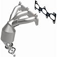 452021 Front, Driver or Passenger Side Catalytic Converter, CARB and Federal EPA Standards, 50-state Legal, California Series, Direct Fit