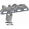 452027 Front, Driver or Passenger Side Catalytic Converter, 2.4L, 4Cyl, CARB and Federal EPA Standards, 50-state Legal, California Series, Direct Fit