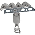 452035 Front, Driver or Passenger Side Catalytic Converter, 2.0L, 4Cyl, CARB and Federal EPA Standards, 50-state Legal, California Series, Direct Fit
