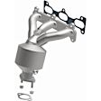 452036 Rear, Driver or Passenger Side Catalytic Converter, 2.7L, 6Cyl, CARB and Federal EPA Standards, 50-state Legal, California Series, Direct Fit