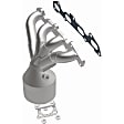 452040 Front, Driver or Passenger Side Catalytic Converter, 1.5L, 4Cyl, CARB and Federal EPA Standards, 50-state Legal, California Series, Direct Fit