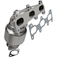 452044 Front, Driver or Passenger Side Catalytic Converter, 2.7L, 6Cyl, CARB and Federal EPA Standards, 50-state Legal, California Series, Direct Fit