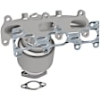 452044 Front, Driver or Passenger Side Catalytic Converter, 2.7L, 6Cyl, CARB and Federal EPA Standards, 50-state Legal, California Series, Direct Fit