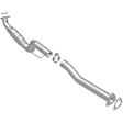 4551535 Passenger Side Catalytic Converter, CARB and Federal EPA Standards, 50-state Legal, California Series, Direct Fit