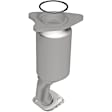 4561012 Passenger Side Catalytic Converter, 3.5L, 6Cyl, CARB and Federal EPA Standards, 50-state Legal, California Series, Direct Fit