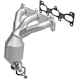 49273 Front, Driver or Passenger Side Catalytic Converter, Federal EPA Standard, 46-State Legal (Cannot ship to CA, CO, NY or ME), OEM Grade Series, Direct Fit