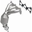 49273 Front, Driver or Passenger Side Catalytic Converter, Federal EPA Standard, 46-State Legal (Cannot ship to CA, CO, NY or ME), OEM Grade Series, Direct Fit