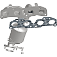 49295 Catalytic Converter, 2.5L, 4Cyl, Federal EPA Standard, 46-State Legal (Cannot ship to CA, CO, NY or ME), OEM Grade Series, Direct Fit