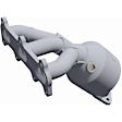 49302 Rear, Driver or Passenger Side Catalytic Converter, Federal EPA Standard, 46-State Legal (Cannot ship to CA, CO, NY or ME), OEM Grade Series, Direct Fit