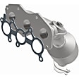 49693 Rear, Driver or Passenger Side Catalytic Converter, 3.5L, 6Cyl, Federal EPA Standard, 46-State Legal (Cannot ship to CA, CO, NY or ME), OEM Grade Series, Direct Fit