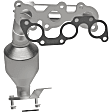 49833 Front, Driver or Passenger Side Catalytic Converter, 3.3L, 6Cyl, Federal EPA Standard, 46-State Legal (Cannot ship to CA, CO, NY or ME), OEM Grade Series, Direct Fit