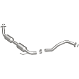 49935 Driver Side Catalytic Converter, Federal EPA Standard, 46-State Legal (Cannot ship to CA, CO, NY or ME), OEM Grade Series, Direct Fit