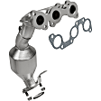 50273 Front, Driver or Passenger Side Catalytic Converter, 3.3L, 6Cyl, Federal EPA Standard, 46-State Legal (Cannot ship to CA, CO, NY or ME), HM Grade Series, Direct Fit