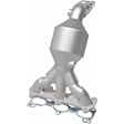50335 Rear, Driver or Passenger Side Catalytic Converter, 2.7L, 6Cyl, Federal EPA Standard, 46-State Legal (Cannot ship to CA, CO, NY or ME), HM Grade Series, Direct Fit
