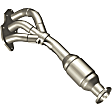 50605 Passenger Side Catalytic Converter, Federal EPA Standard, 46-State Legal (Cannot ship to CA, CO, NY or ME), HM Grade Series, Direct Fit