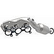 50605 Passenger Side Catalytic Converter, Federal EPA Standard, 46-State Legal (Cannot ship to CA, CO, NY or ME), HM Grade Series, Direct Fit