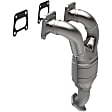 50807 Catalytic Converter, 1.6L, 4Cyl, Federal EPA Standard, 46-State Legal (Cannot ship to CA, CO, NY or ME), HM Grade Series, Direct Fit
